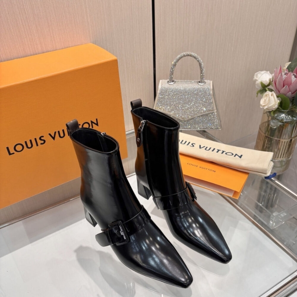 Louis Vuitton Fusee Boot Black 1AGLZT - Image 3