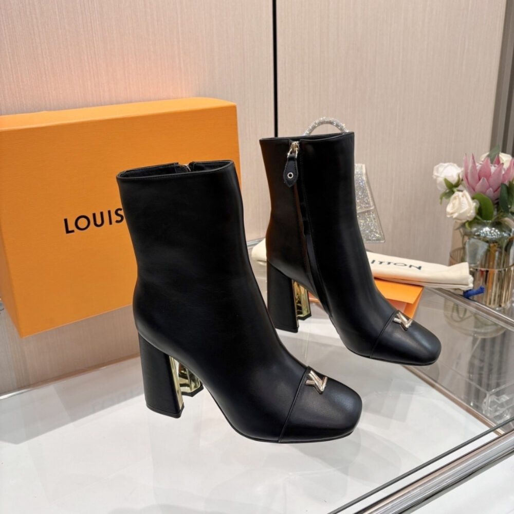 Louis Vuitton Swing Ankle Boot Black 1AICZA - Image 2