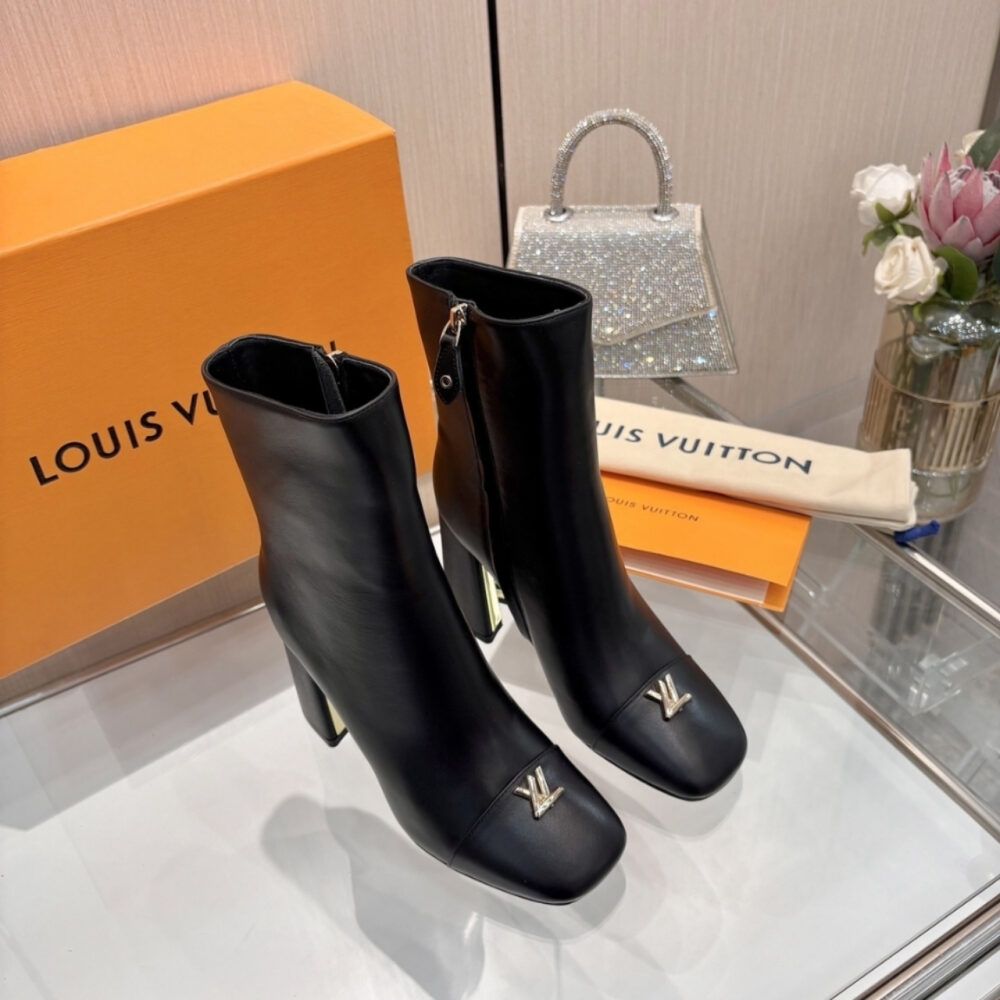 Louis Vuitton Swing Ankle Boot Black 1AICZA - Image 3