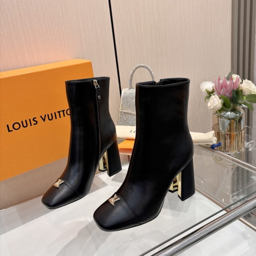 Louis Vuitton Swing Ankle Boot Black 1AICZA - Image 4
