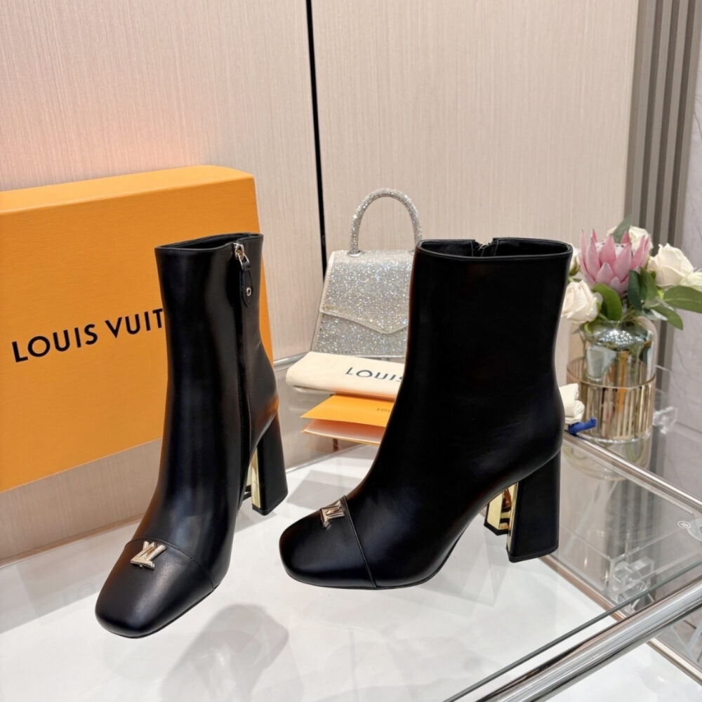 Louis Vuitton Swing Ankle Boot Black 1AICZA - Image 5