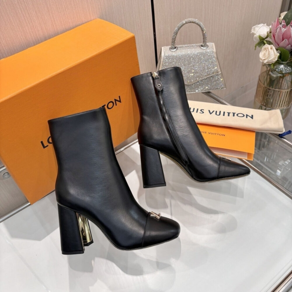 Louis Vuitton Swing Ankle Boot Black 1AICZA - Image 7