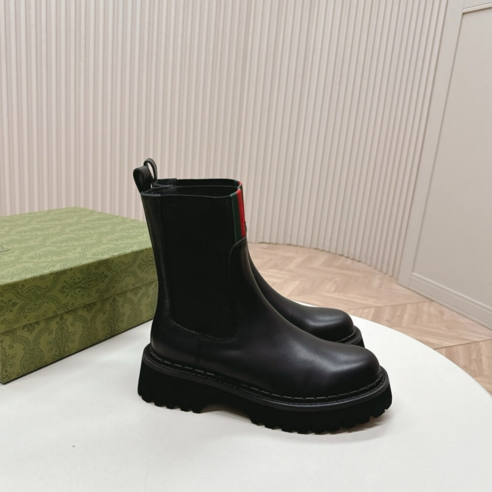 Gucci Chelsea Boot Black 806398 AAD6T 1052 - Image 2