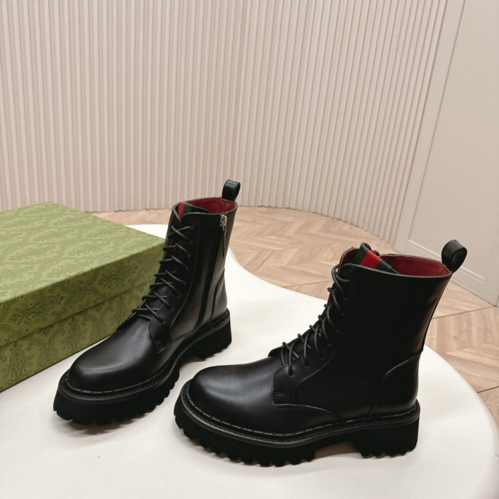 Gucci Women Thea Ankle Boot Black 794173 AADIX 1060 - Image 4