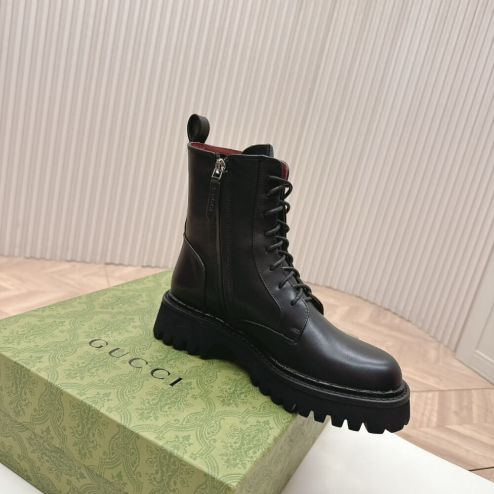 Gucci Women Thea Ankle Boot Black 794173 AADIX 1060 - Image 5