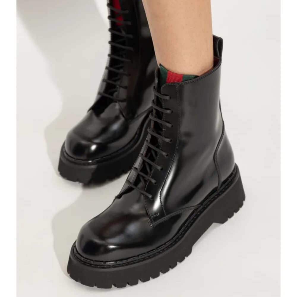 Gucci Women Thea Ankle Boot Black 794173 AADIX 1060 - Image 9