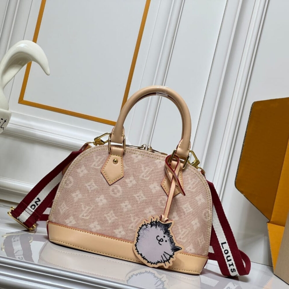 Louis Vuitton Alma BB Meowgram Pale Pink 23Cm M25728 - Image 2