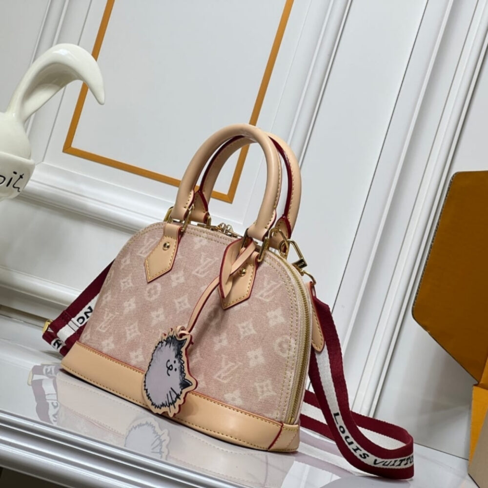 Louis Vuitton Alma BB Meowgram Pale Pink 23Cm M25728 - Image 4