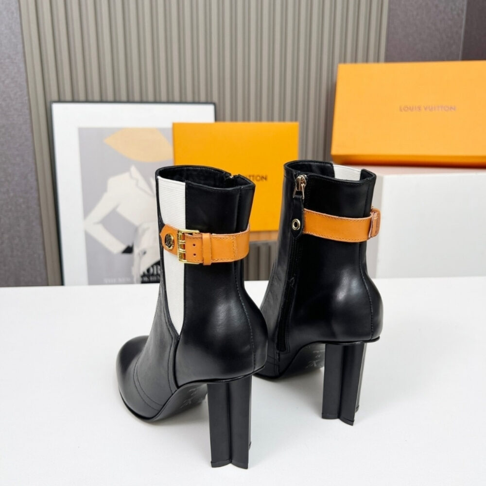Louis Vuitton Silhouette Ankle Boot Black 1ACL6X - Image 5