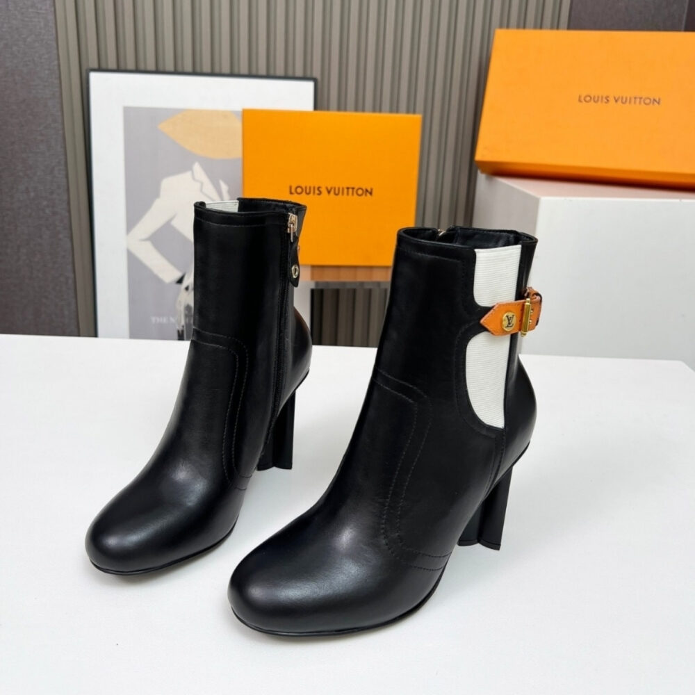 Louis Vuitton Silhouette Ankle Boot Black 1ACL6X - Image 8