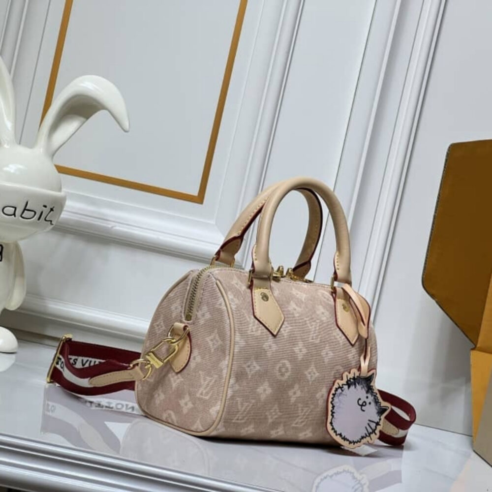 Louis Vuitton Speedy Bandoulière 20 Meowgram Pale Pink 20Cm M15151 - Image 3
