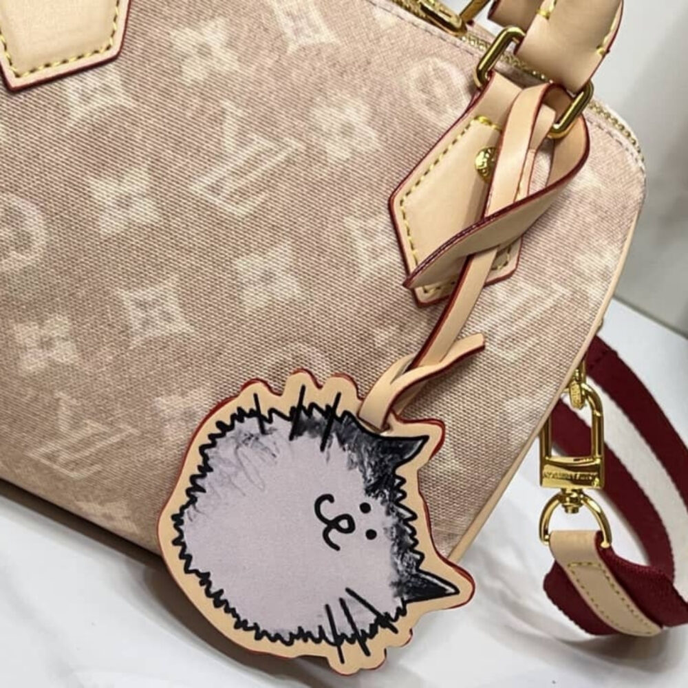 Louis Vuitton Speedy Bandoulière 20 Meowgram Pale Pink 20Cm M15151 - Image 6