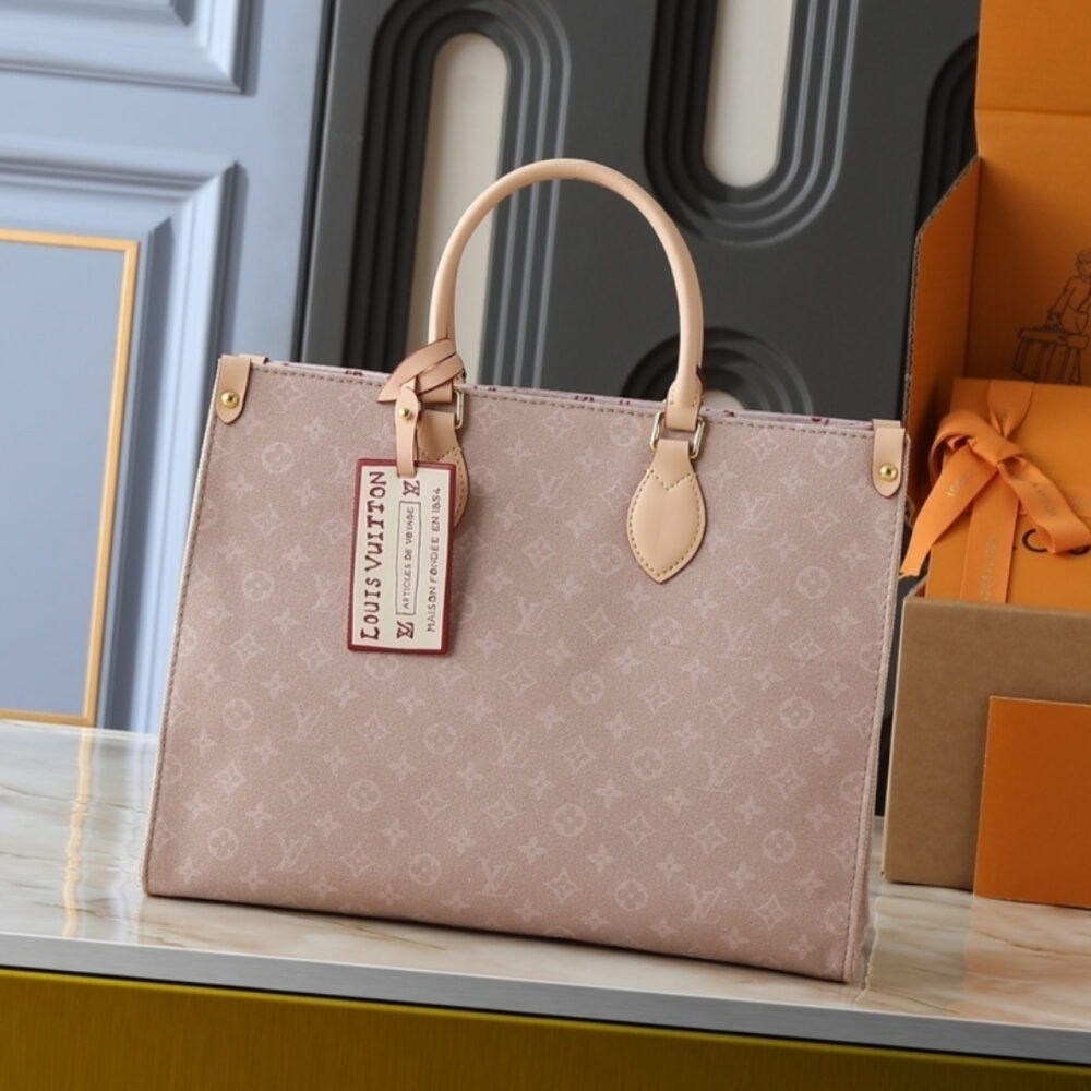 Louis Vuitton OnTheGo Organizer Meowgram Beige 37Cm M15136 - Image 2