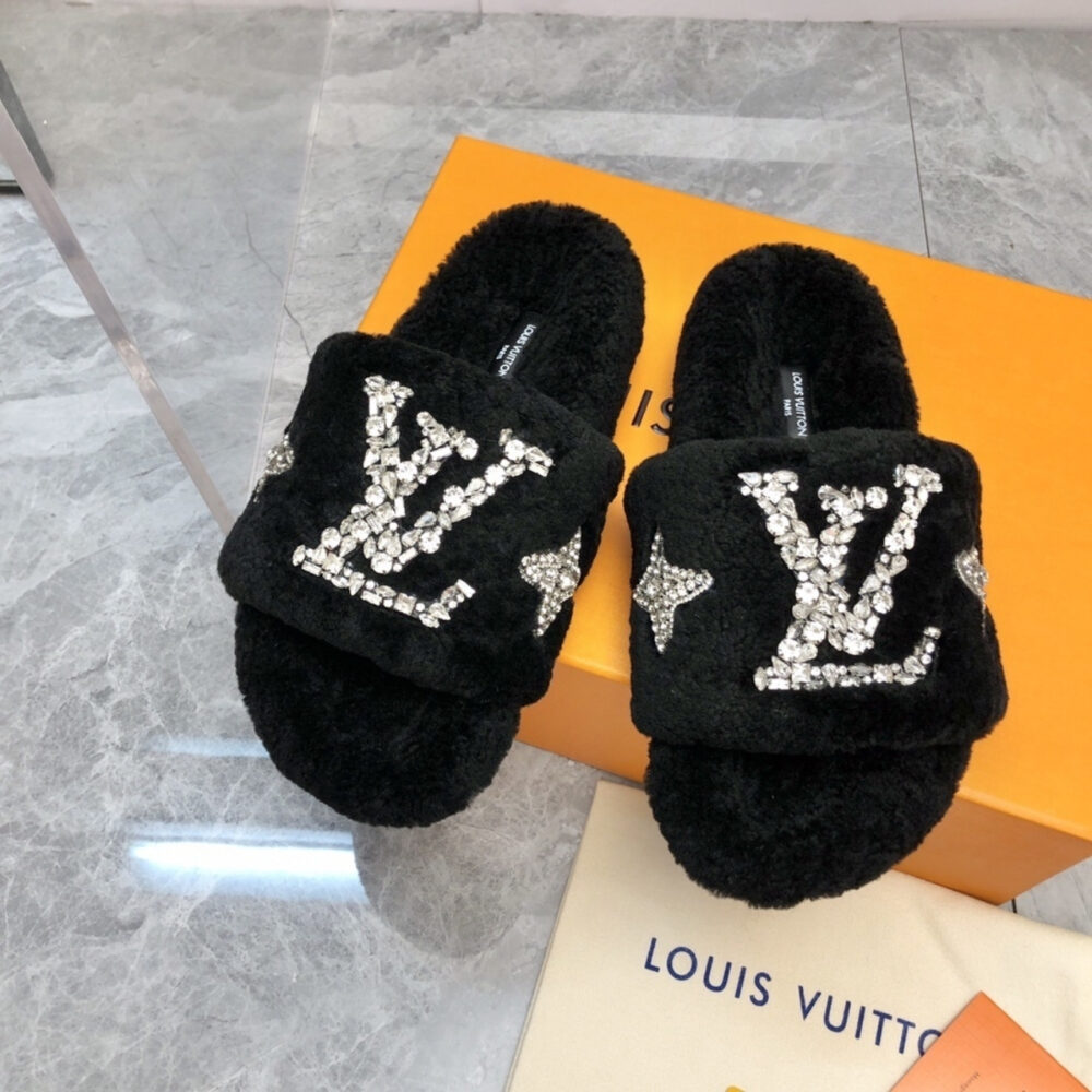 Louis Vuitton Paseo Flat Mule Black - Image 3