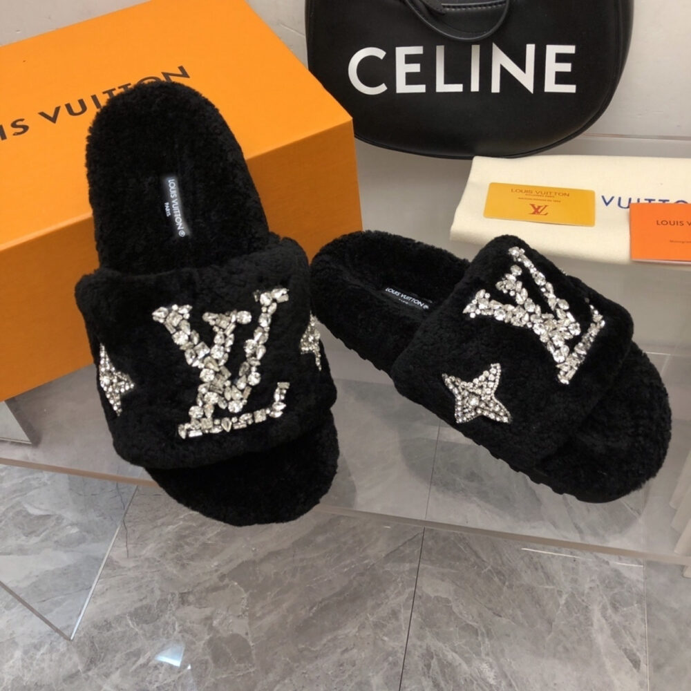 Louis Vuitton Paseo Flat Mule Black - Image 4