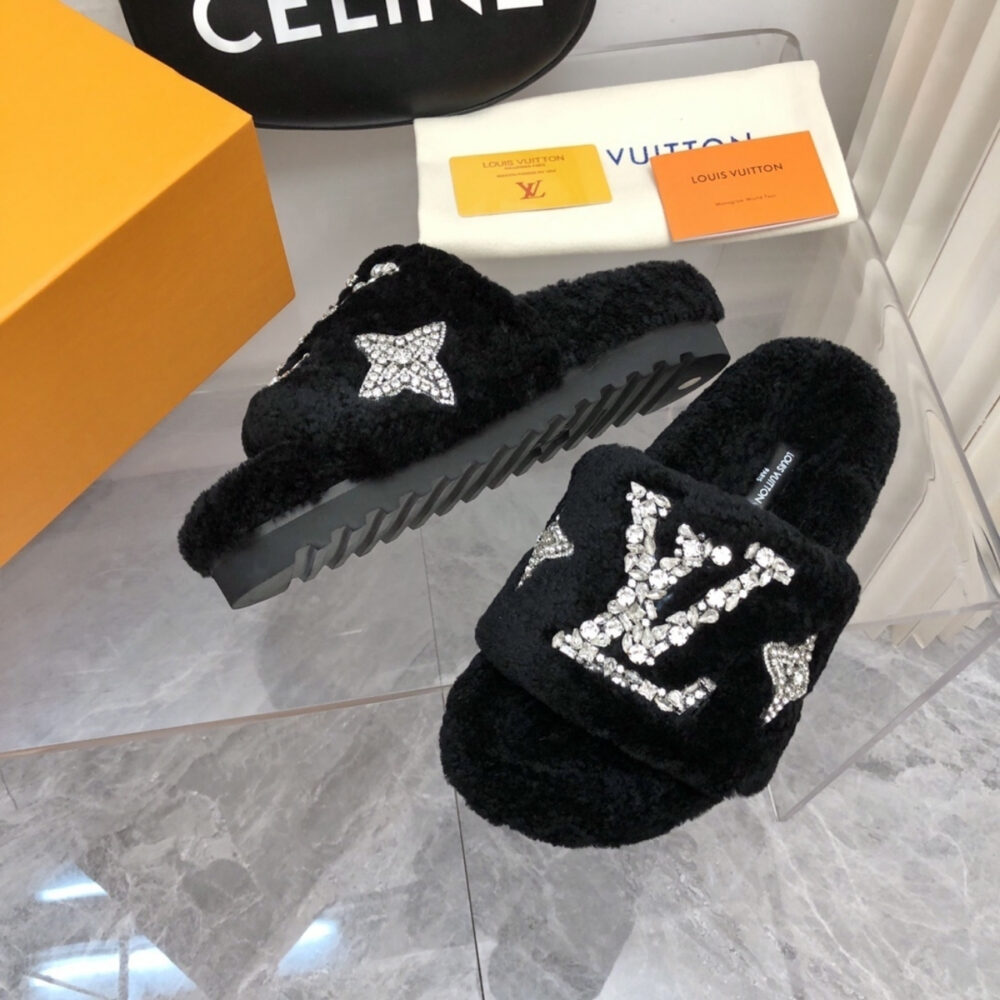 Louis Vuitton Paseo Flat Mule Black - Image 6