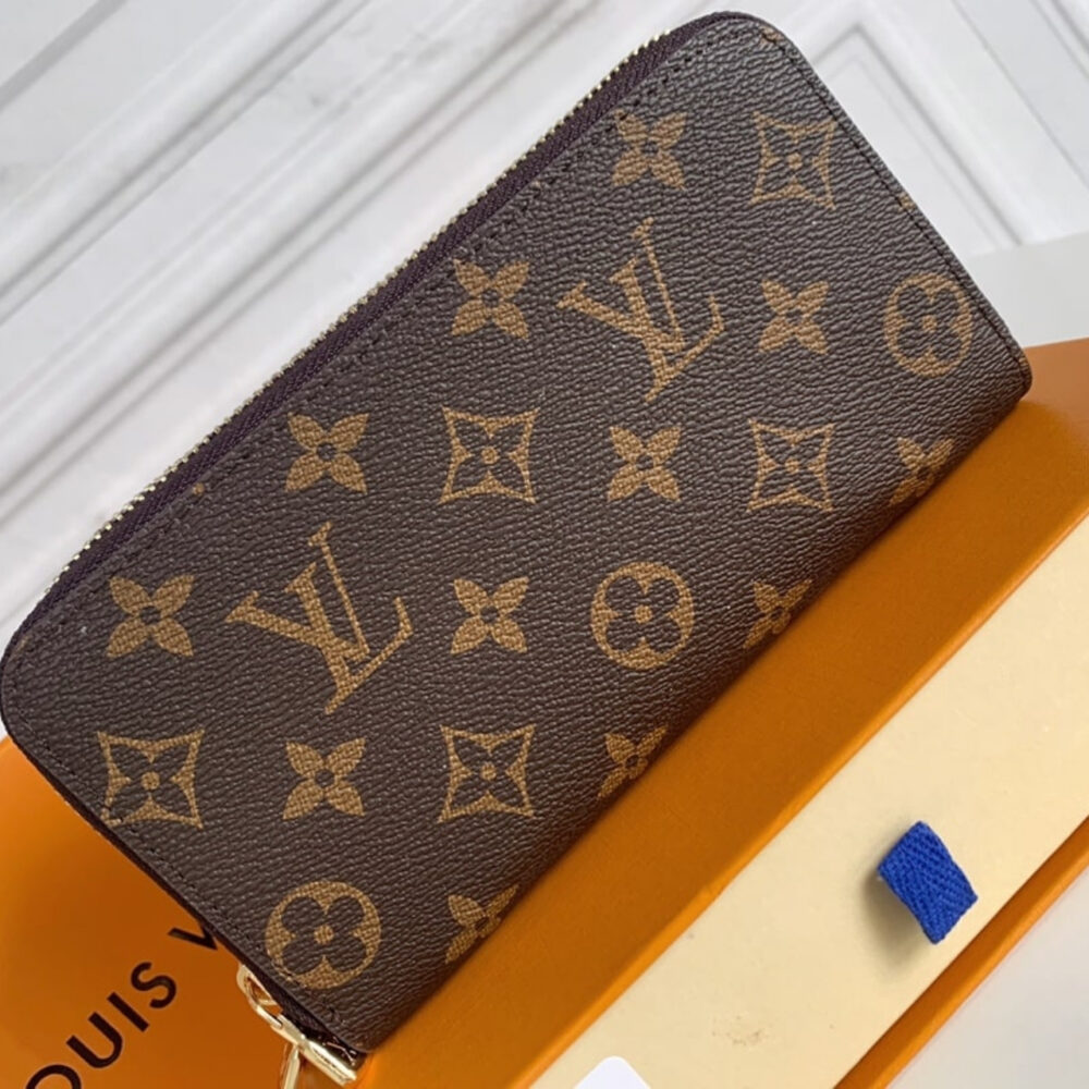Louis Vuitton Long Double Zippy Wallet Monogram Brown 19Cm - Image 2