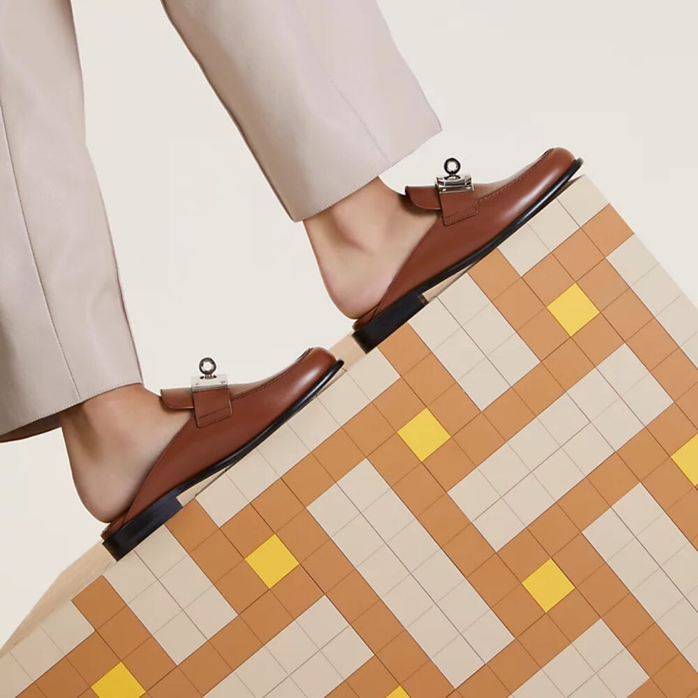 Hermes Lota Mule Brown H241159Z 20360 - Image 10