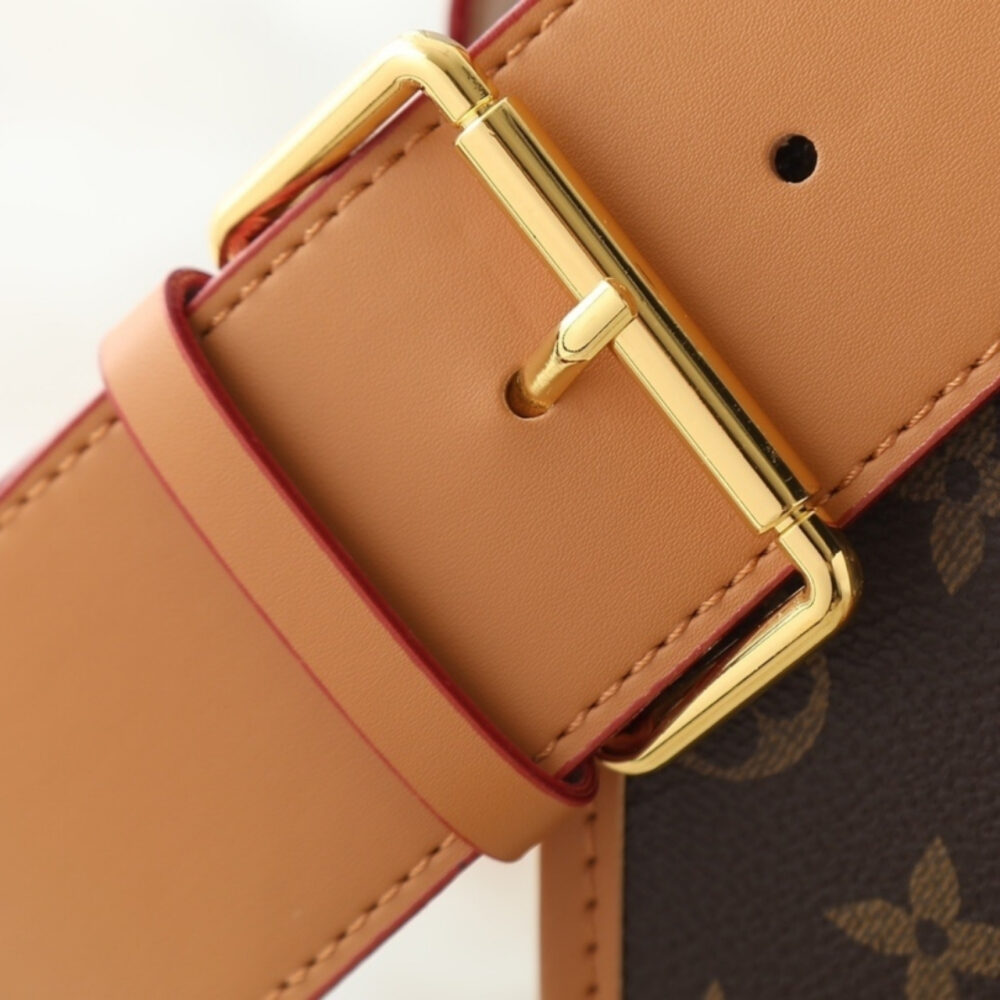 Louis Vuitton Satchel Messenger Monogram Brown 35Cm M14723 - Image 7