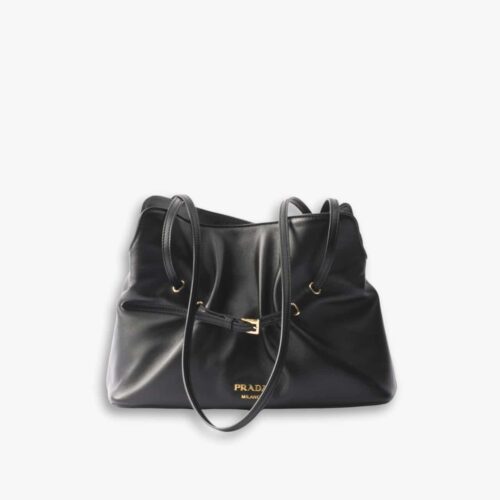 Prada Dada Small Nappa Bag Black 26Cm 1BG586 2DX8 F0002 V OOO