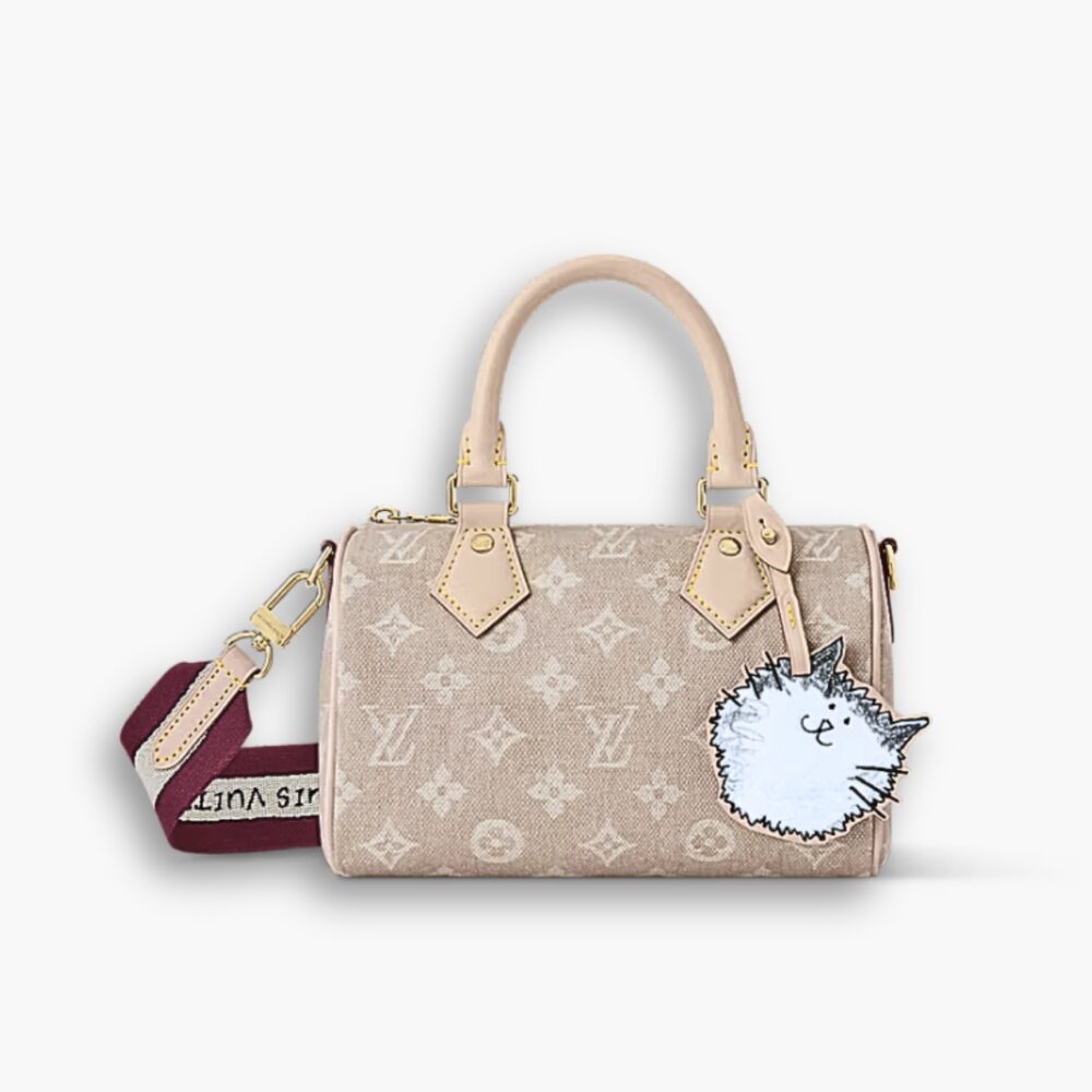 Louis Vuitton Speedy Bandoulière 20 Meowgram Pale Pink 20Cm M15151