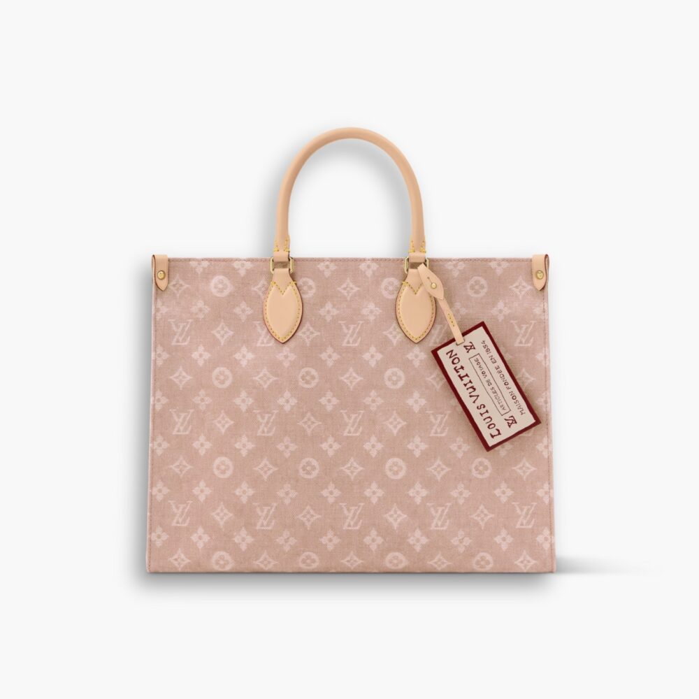 Louis Vuitton OnTheGo Organizer Meowgram Beige 37Cm M15136