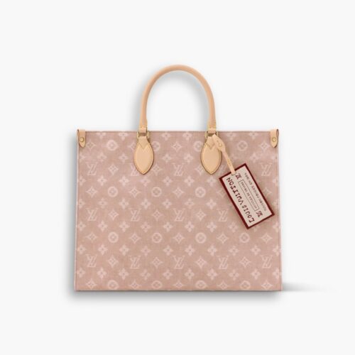 Louis Vuitton OnTheGo Organizer Meowgram Beige 37Cm M15136