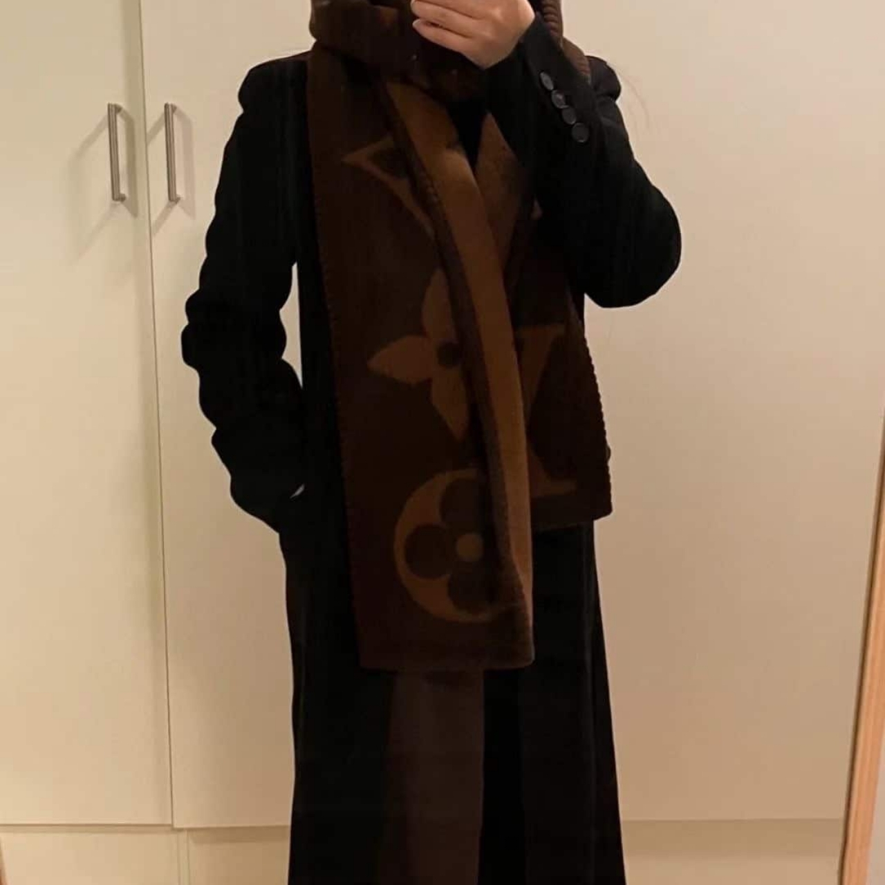 Louis Vuitton Sweet Dreams Scarf Brown 235Cm M77379 - Image 5