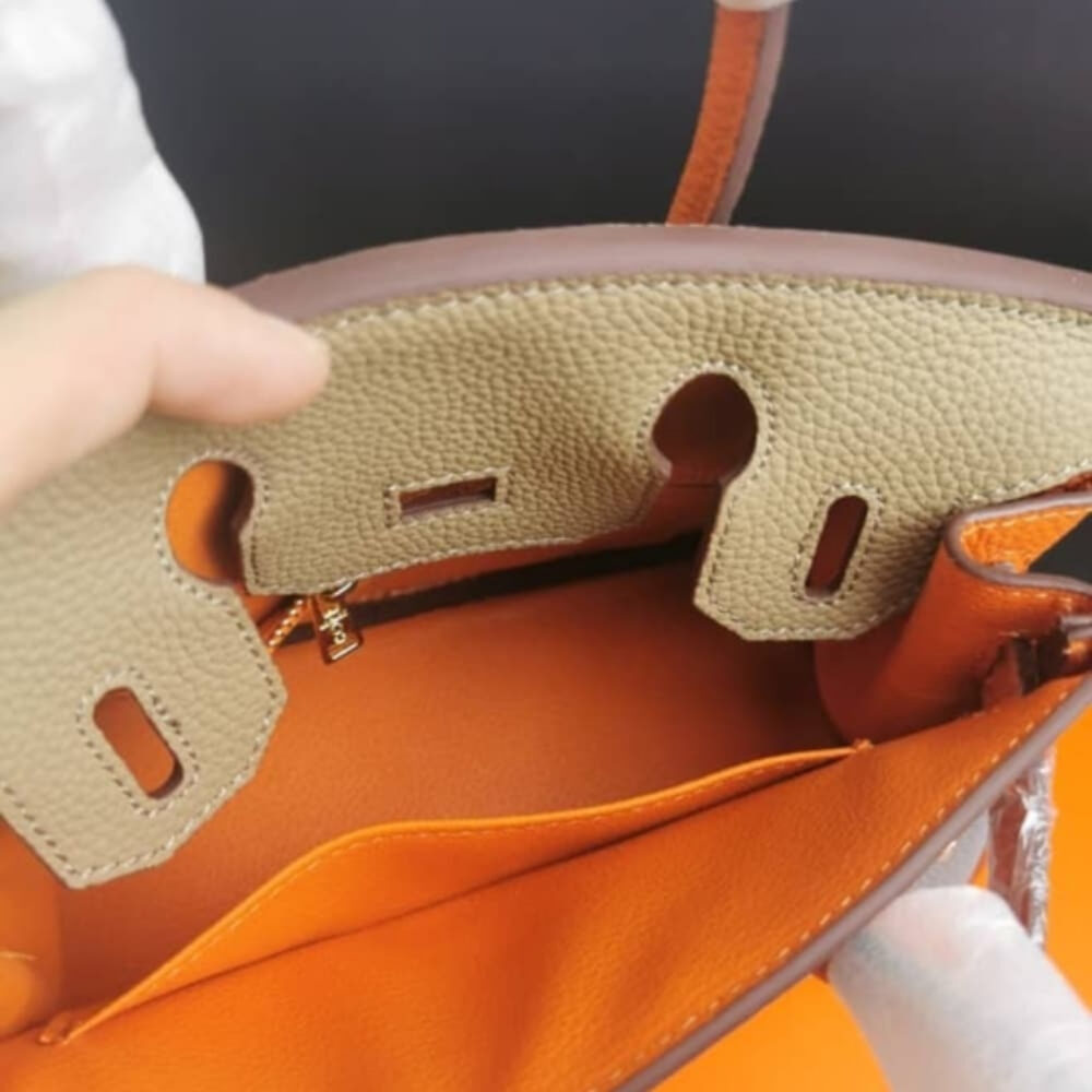 Hermes Birkin Mini Gold Hardware Epsom Multicolor 20Cm - Image 6