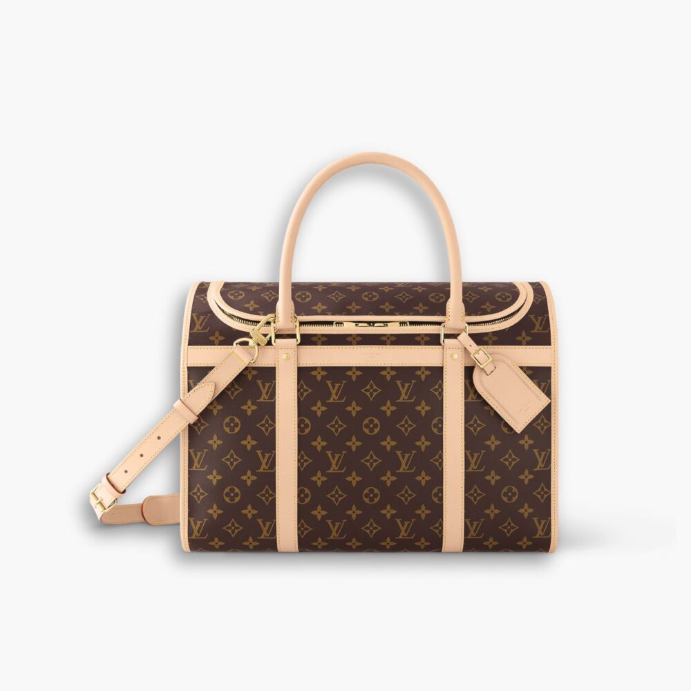 Louis Vuitton Dog Bag Brown 40Cm M45662