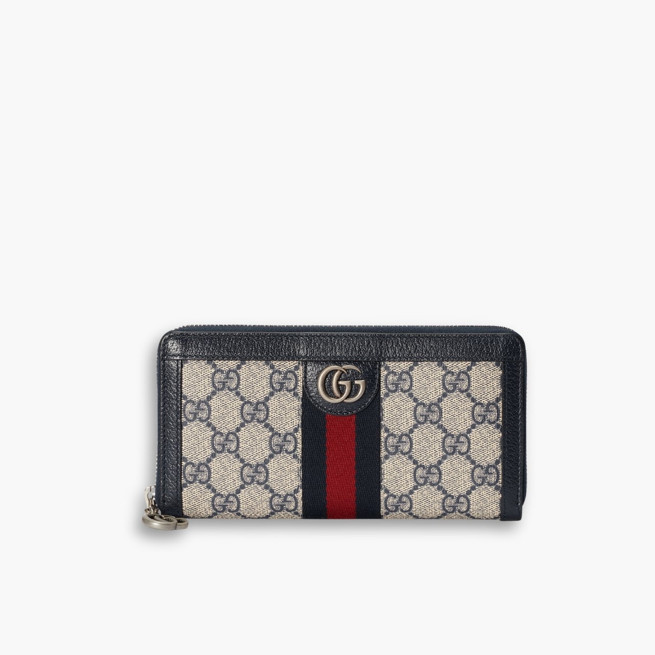 Gucci Ophidia Zip Around Wallet Black 19Cm 523154 96IWN 4076