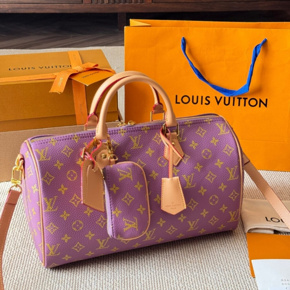 Louis Vuitton Speedy P9 Bandouliere 30 Purple 35Cm - Image 5