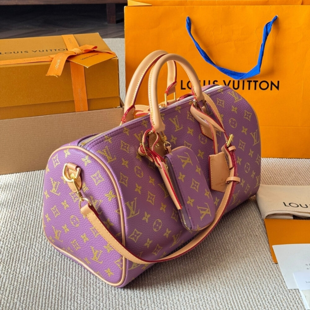 Louis Vuitton Speedy P9 Bandouliere 30 Purple 35Cm - Image 6