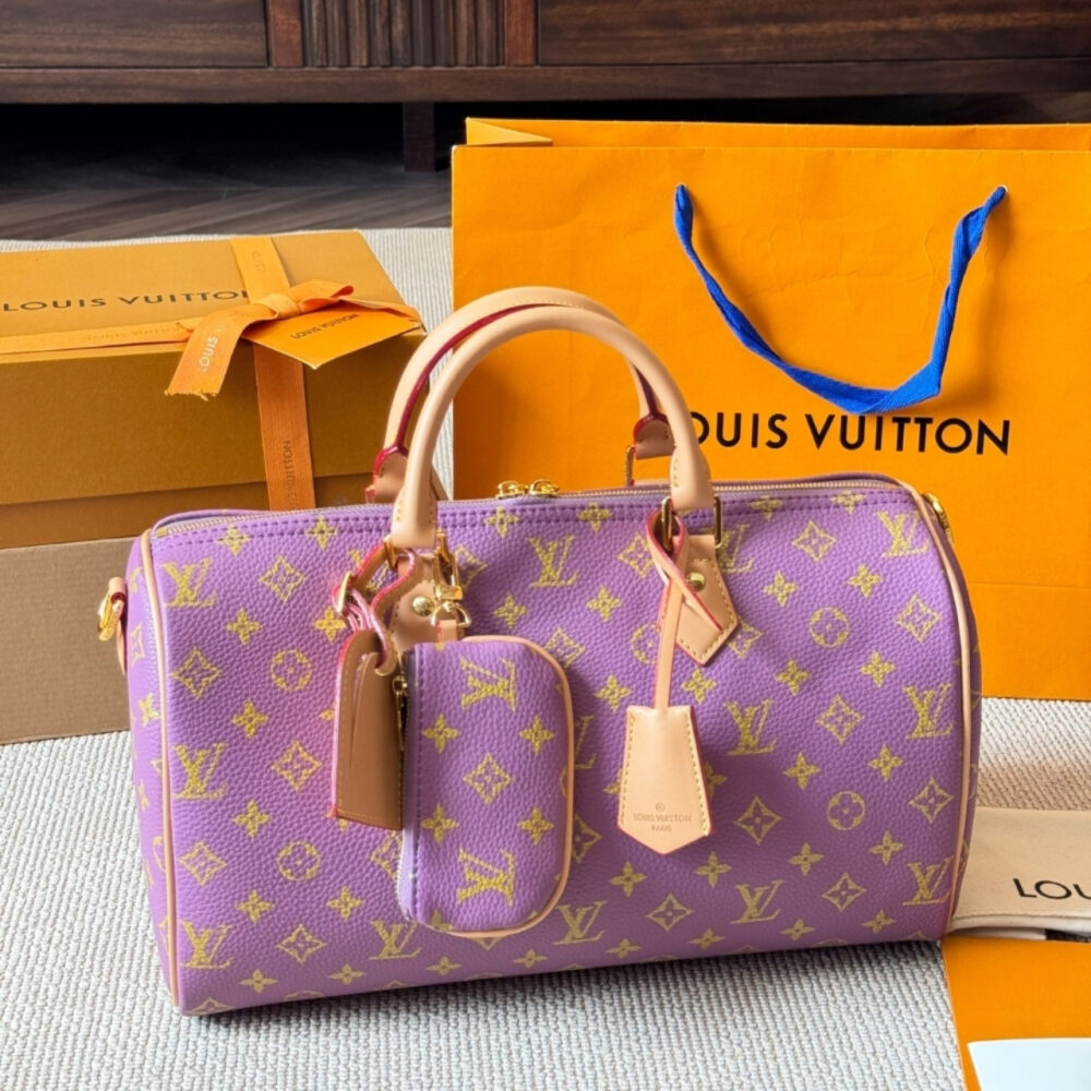 Louis Vuitton Speedy P9 Bandouliere 30 Purple 35Cm - Image 7