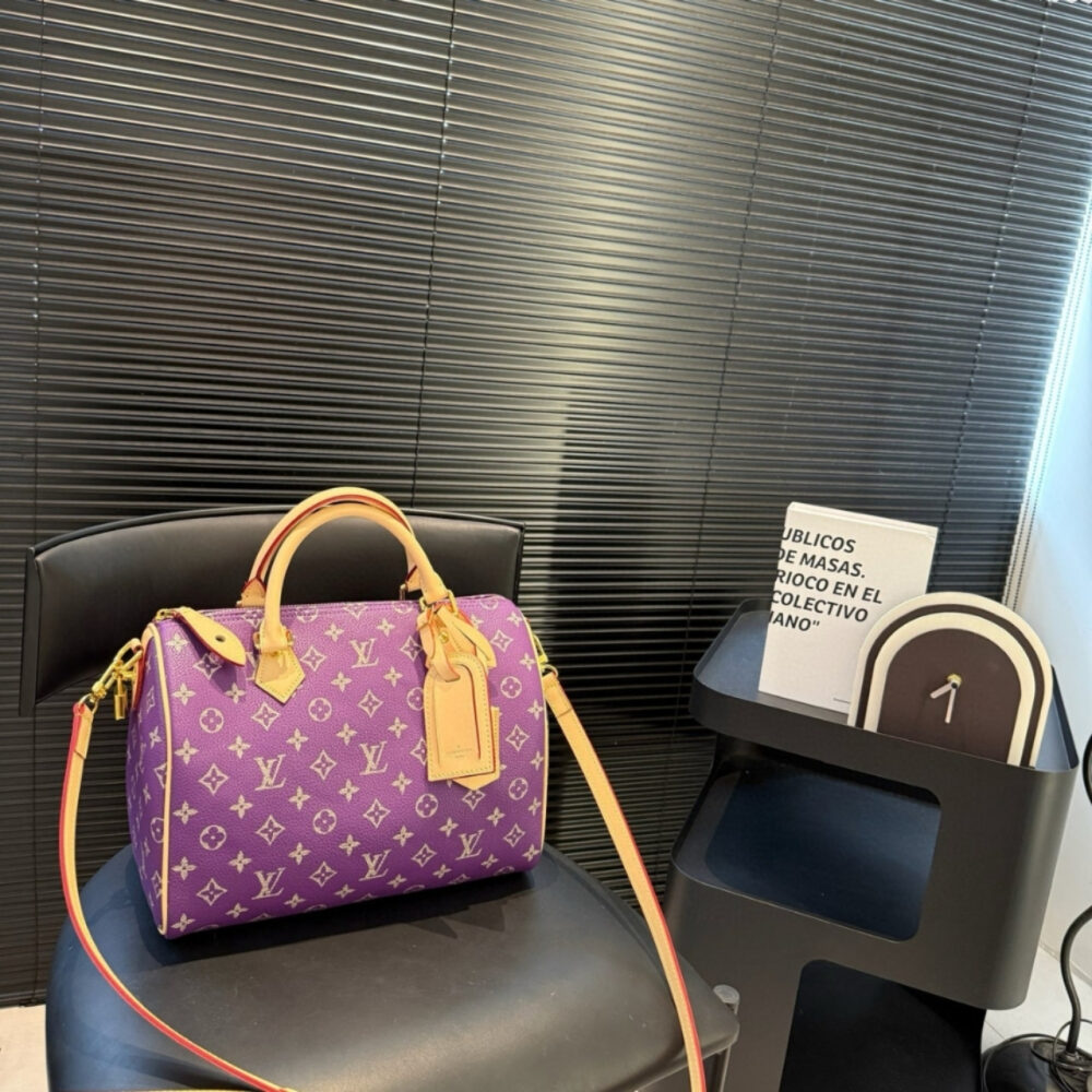 Louis Vuitton Speedy P9 Bandoulière 25 Purple 30Cm - Image 2