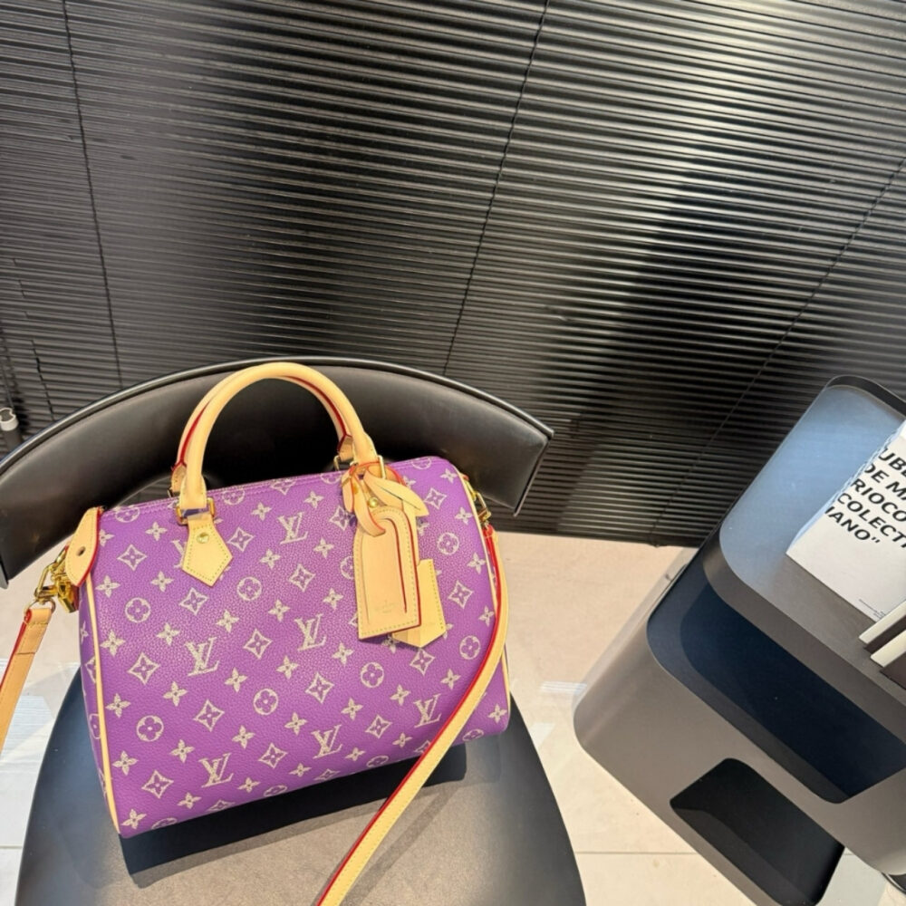 Louis Vuitton Speedy P9 Bandoulière 25 Purple 30Cm - Image 3