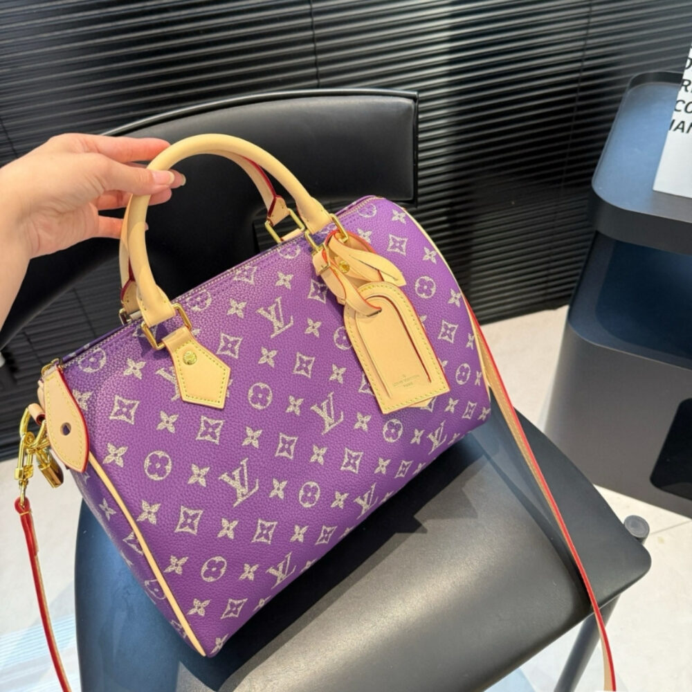 Louis Vuitton Speedy P9 Bandoulière 25 Purple 30Cm - Image 4