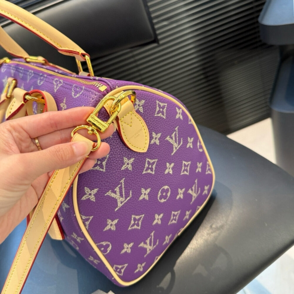 Louis Vuitton Speedy P9 Bandoulière 25 Purple 30Cm - Image 5