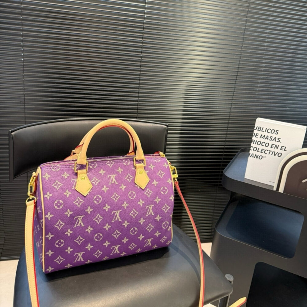 Louis Vuitton Speedy P9 Bandoulière 25 Purple 30Cm - Image 6