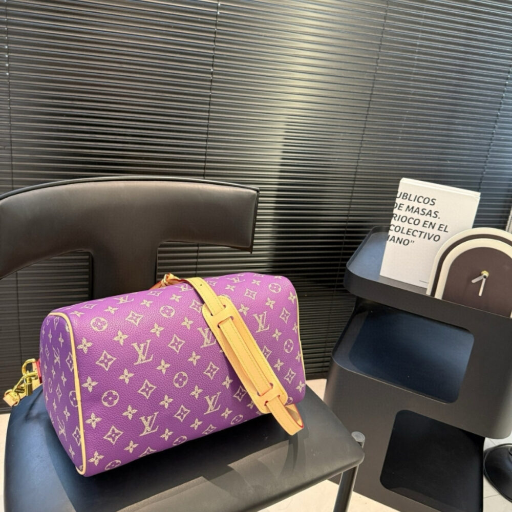 Louis Vuitton Speedy P9 Bandoulière 25 Purple 30Cm - Image 7