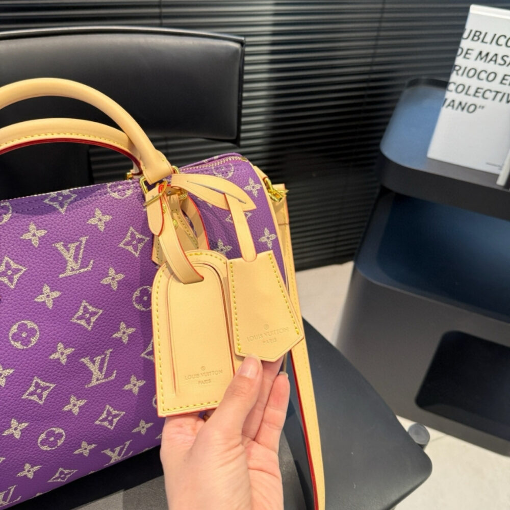 Louis Vuitton Speedy P9 Bandoulière 25 Purple 30Cm - Image 8