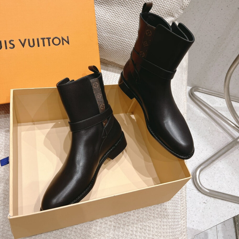 Louis Vuitton Bootsy Ankle Boot Black 1ABUB4 - Image 2