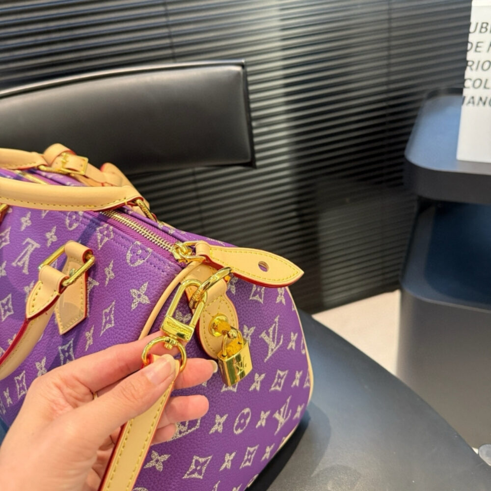 Louis Vuitton Speedy P9 Bandoulière 25 Purple 30Cm - Image 9
