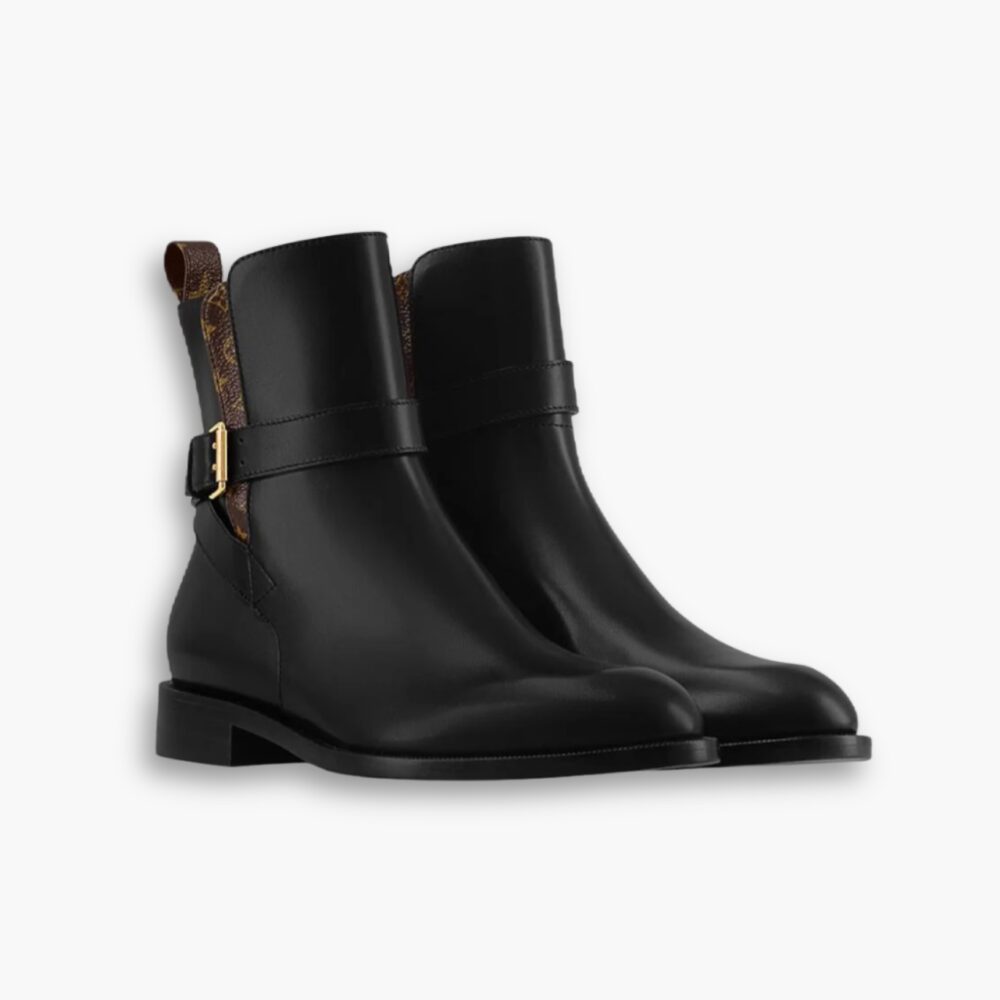 Louis Vuitton Bootsy Ankle Boot Black 1ABUB4