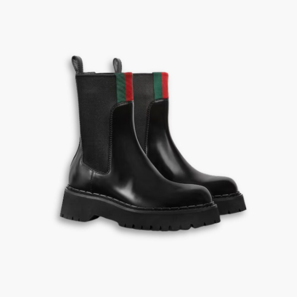 Gucci Chelsea Boot Black 806398 AAD6T 1052