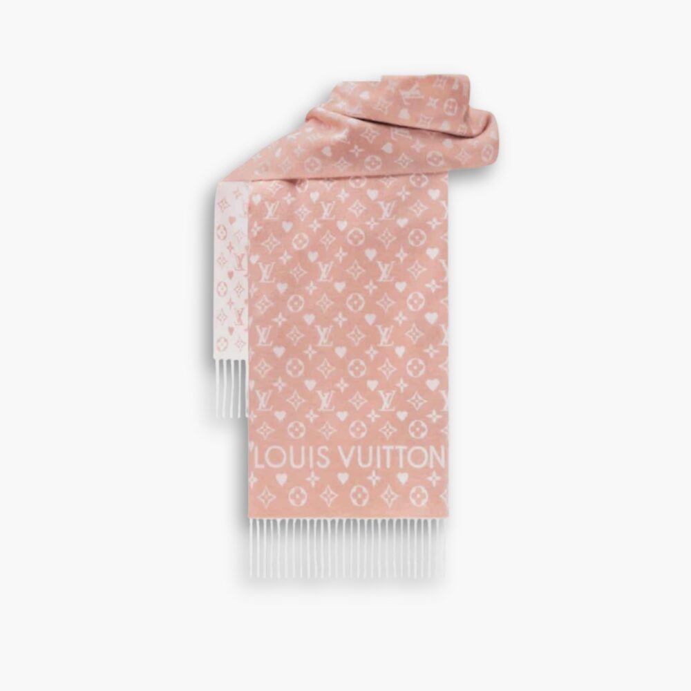 Louis Vuitton Echarpe Game On Scarf Pink 180Cm
