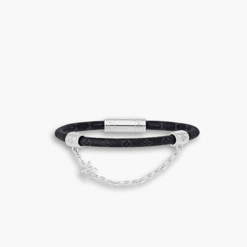Louis Vuitton Chain It Bracelet Silver M8573E