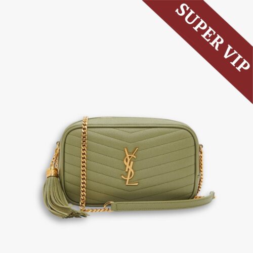 Super Vip 1:1 - Saint Laurent Mini Lou Camera Bag Pistache 19Cm 6125791GF013316