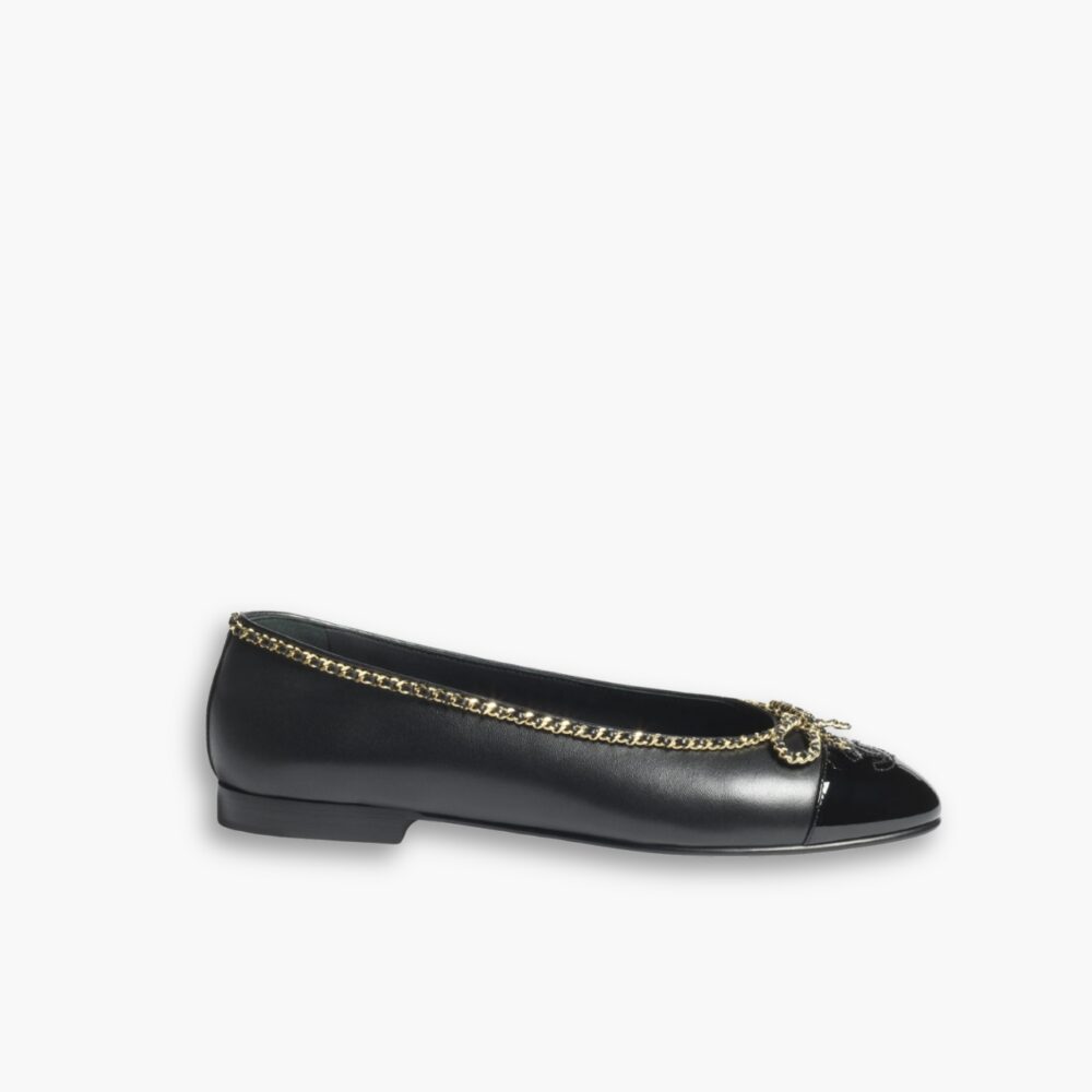 Chanel Ballet Flats Black G46663 B21588 94305