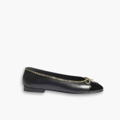 Chanel Ballet Flats Black G46663 B21588 94305